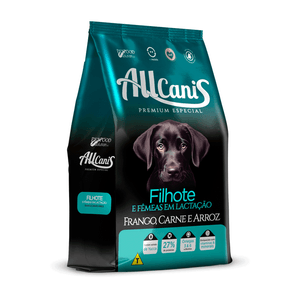 Ração Allcanis Cães Filhotes e Lactantes Frango Carne e Arroz - 15 kg Ração Allcanis Cães Filhotes e Lactantes Frango Carne e Arroz - 15 kg