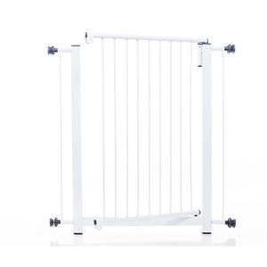 Portão Clássico Plus Grade Porta NF Pet Branco 80cm - Único Portão Clássico Plus Grade Porta NF Pet Branco 80cm - Único