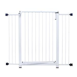 Portão Clássico Maxi Plus Grade Porta NF Pet Branco 1M - Único Portão Clássico Maxi Plus Grade Porta NF Pet Branco 1M - Único