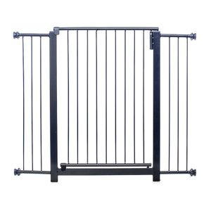Portão Clássico Maxi Plus Grade Porta NF Pet Preto 1M - Único Portão Clássico Maxi Plus Grade Porta NF Pet Preto 1M - Único