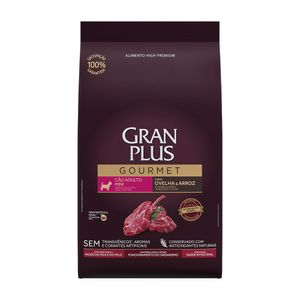 Ração GranPlus Gourmet Cães Adultos Mini Ovelha e Arroz Ração GranPlus Gourmet Cães Adultos Mini Ovelha e Arroz