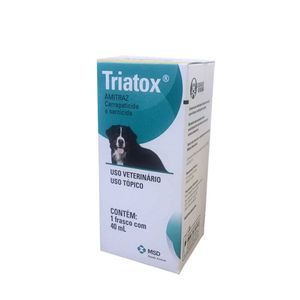 Carrapaticida e Sarnicida Triatox - 40 ml Carrapaticida e Sarnicida Triatox - 40 ml