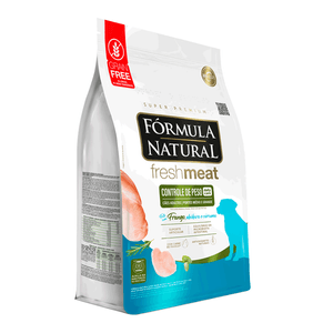 Ração Fórmula Natural Fresh Meat Controle de Peso Cães Médio e Grande Frango