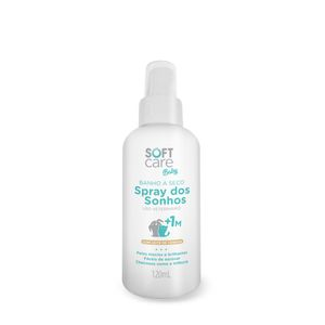 Banho a Seco 1 Mês+ Spray dos Sonhos Soft Care Baby - 120 ml