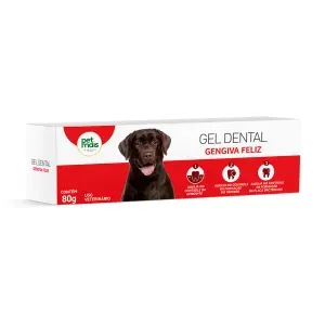 Gel Dental Petmais Gengiva Saudável - 80g Gel Dental Petmais Gengiva Saudável - 80g