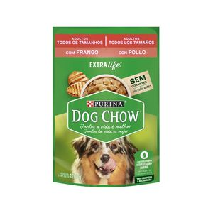 Ração Úmida Dog Chow Cães Adultos Frango - 100 g Ração Úmida Dog Chow Cães Adultos Frango - 100 g