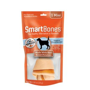 Ossinho para Cães Smartbones Sweet Potato Mini - 1 unidade Ossinho para Cães Smartbones Sweet Potato Mini - 1 unidade