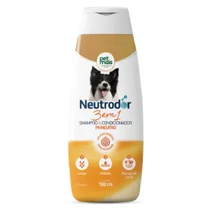 Shampoo e Condicionador 3 em 1 pH Neutro Neutrodor Petmais - 700 ml Shampoo e Condicionador 3 em 1 pH Neutro Neutrodor Petmais - 700 ml