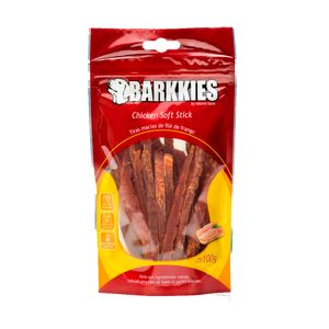 Petisco Natural Cães Barkkies Soft Stick Frango - 100 g