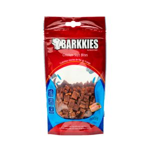 Petisco Natural Cães Barkkies Soft Bites Frango - 100 g