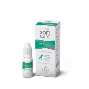 Lubrificante Oftálmico Olhos Secos Vetguar Soft Care - 10 ml Lubrificante Oftálmico Olhos Secos Vetguar Soft Care - 10 ml