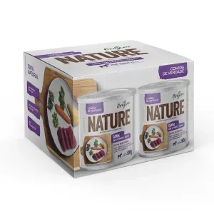 Ração Úmida para Cães Adultos Origem Nature Carne com Espinafre e Legumes Ração Úmida para Cães Adultos Origem Nature Carne com Espinafre e Legumes