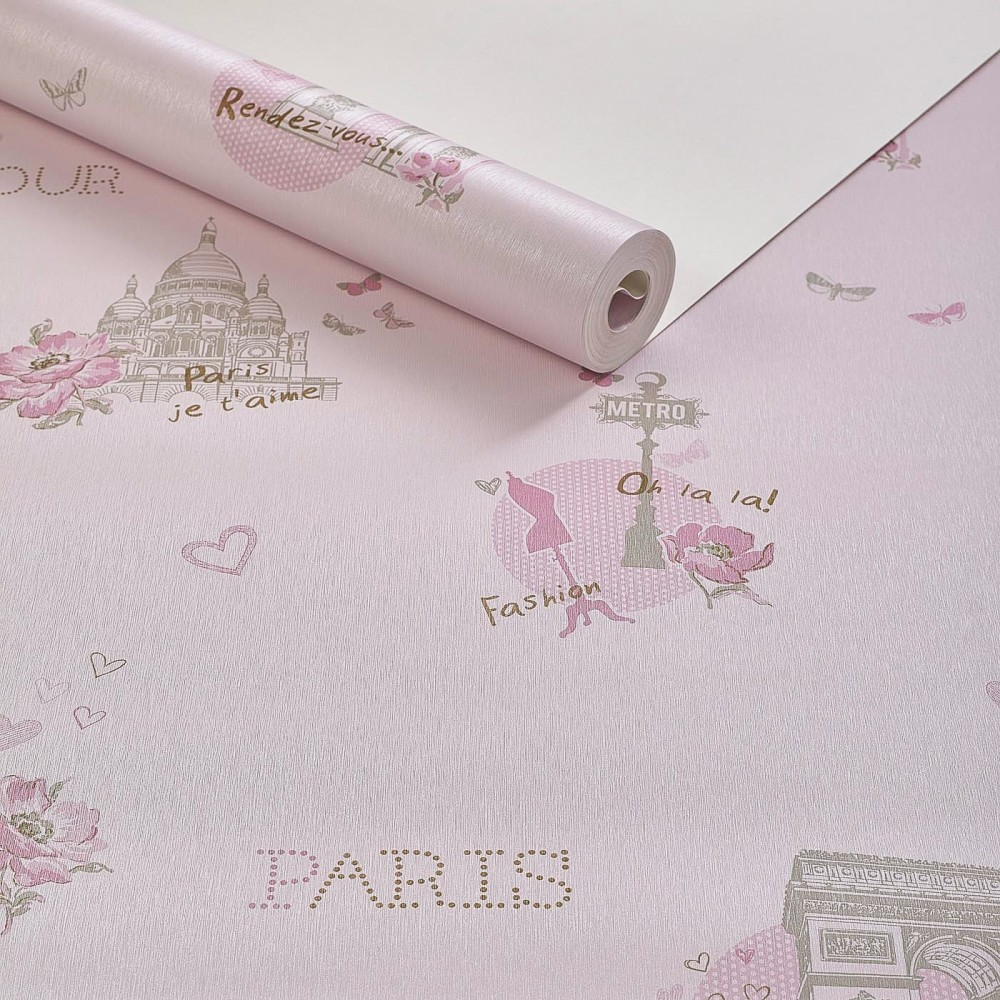 Papel De Parede Vinilico Lavavel Infantil Para Menina Rosa Papel De Parede Vinilico Lavavel Infantil Para Menina Rosa