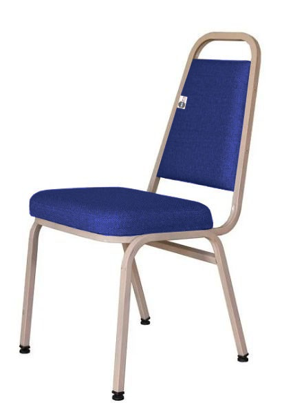 Cadeira Empilhável para Hotelaria Linha Hotel Jersey Azul Cadeira Empilhável para Hotelaria Linha Hotel Jersey Azul