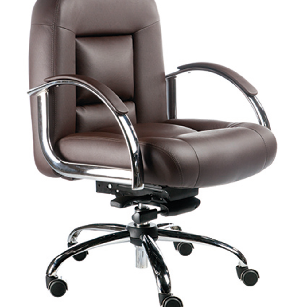 Cadeira Diretor Luxuosa com Braços Fixos Linha Firenze Cadeira Diretor Luxuosa com Braços Fixos Linha Firenze