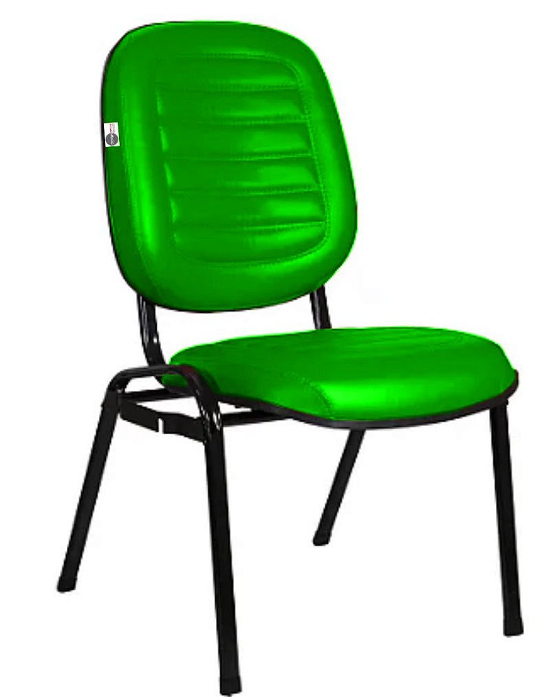 Cadeira Empilhável para Igrejas Evangélicas Linha Holy Verde Cadeira Empilhável para Igrejas Evangélicas Linha Holy Verde