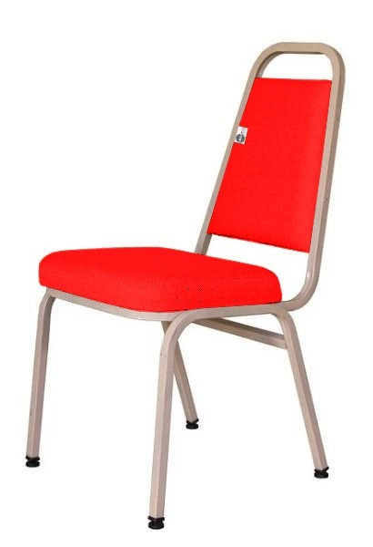 Cadeira Empilhável para Hotelaria Linha Hotel Jersey Vermelho Cadeira Empilhável para Hotelaria Linha Hotel Jersey Vermelho