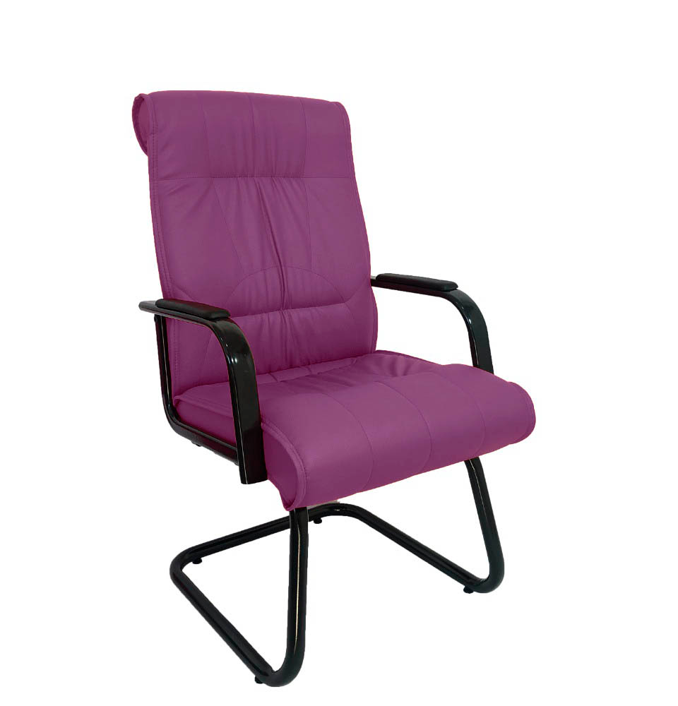 Cadeira Interlocutor Para Escritório Linha Itália Roxo Cadeira Interlocutor Para Escritório Linha Itália Roxo