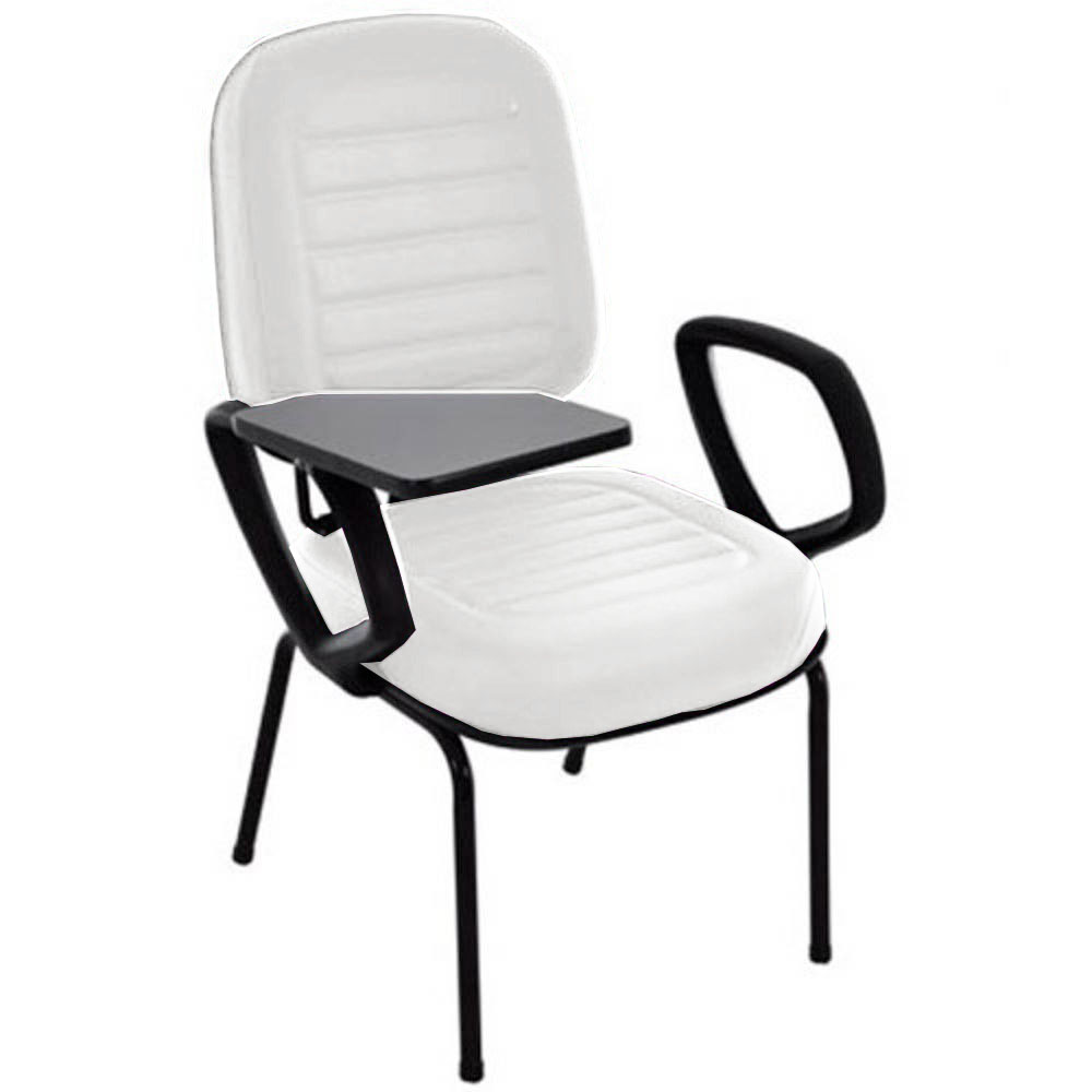 Cadeira Escolar Universitária para Escolas e Faculdades Gomada Linha Blenda Branco Cadeira Escolar Universitária para Escolas e Faculdades Gomada Linha Blenda Branco
