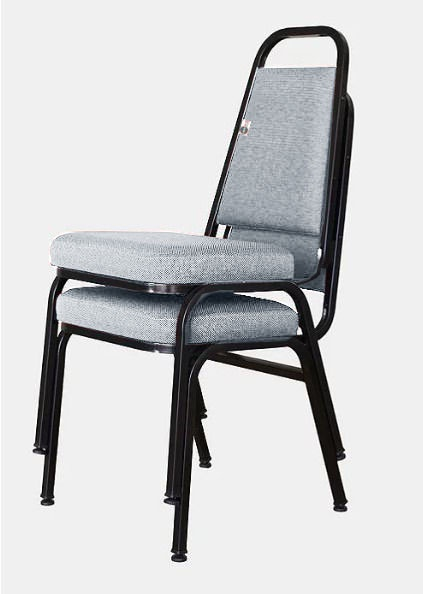 02 Cadeiras Empilhável para Hotelaria Linha Hotel Jersey Cinza 02 Cadeiras Empilhável para Hotelaria Linha Hotel Jersey Cinza