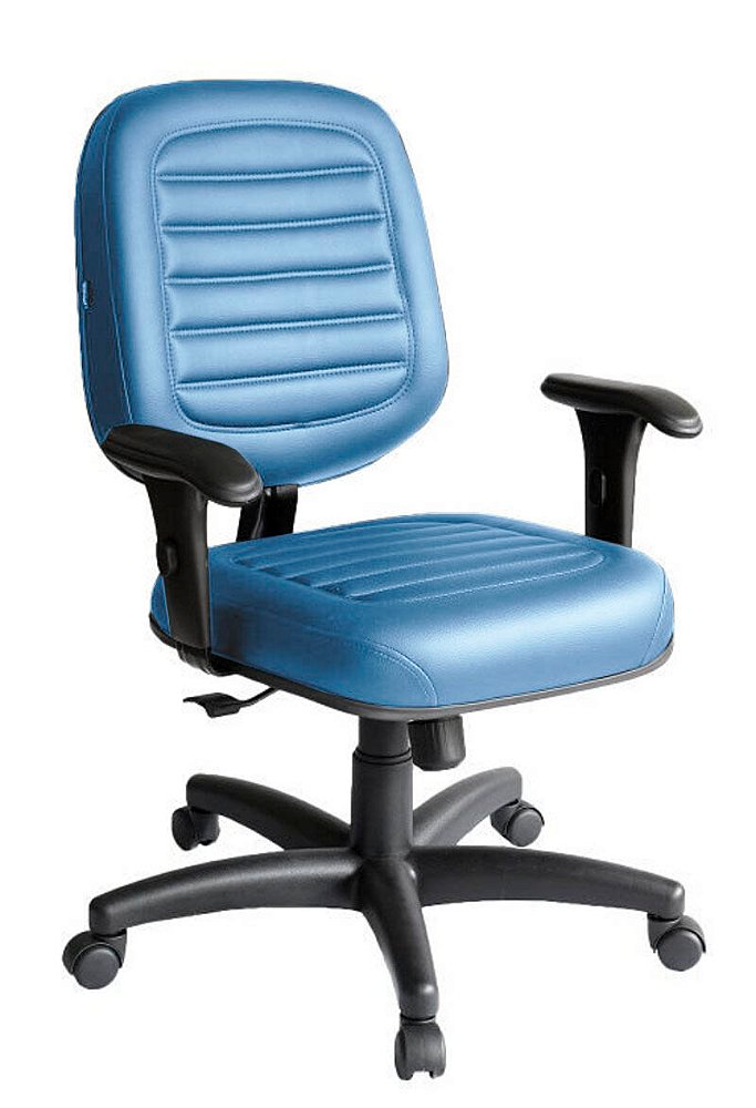 Cadeira Diretor para Escritório Linha Blenda Azul