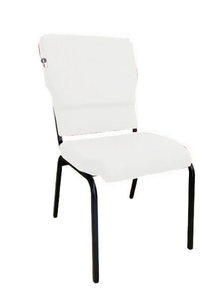 Cadeira Empilhável para Igrejas Evangélicas Linha Church Branco Cadeira Empilhável para Igrejas Evangélicas Linha Church Branco