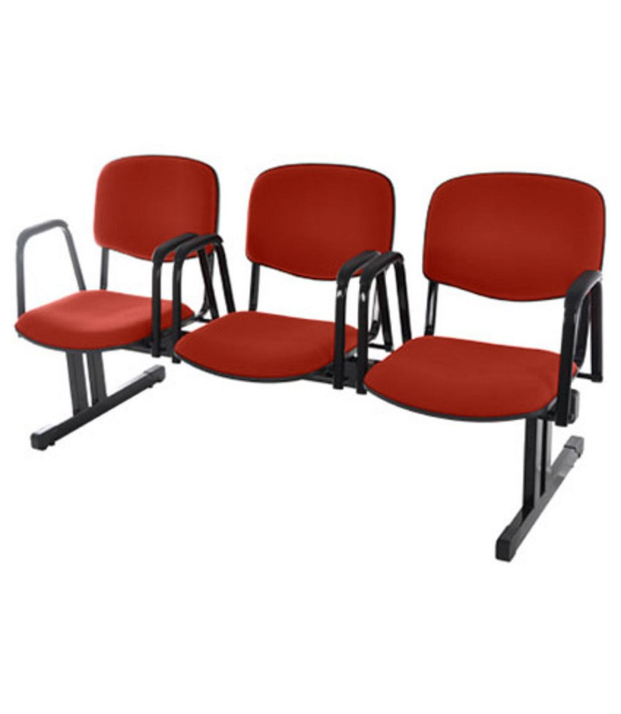 Cadeira em longarina para Igrejas e Auditórios Linha Hotel Vermelho Cadeira em longarina para Igrejas e Auditórios Linha Hotel Vermelho
