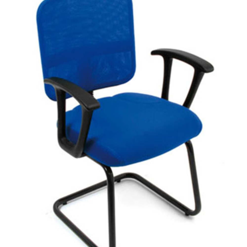Cadeira Secretária Base Fixa em S Linha Tela Mesh Cadeira Secretária Base Fixa em S Linha Tela Mesh