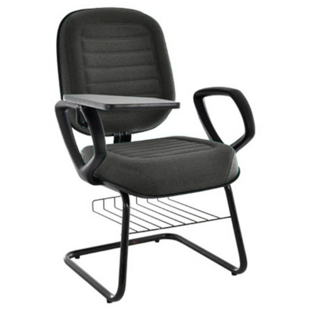 Cadeira Escolar Universitária com prancheta para Escolas e Faculdades Linha Blenda Cinza Cadeira Escolar Universitária com prancheta para Escolas e Faculdades Linha Blenda Cinza