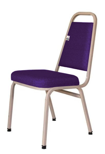Cadeira Empilhável para Hotelaria Linha Hotel Jersey Roxo Cadeira Empilhável para Hotelaria Linha Hotel Jersey Roxo