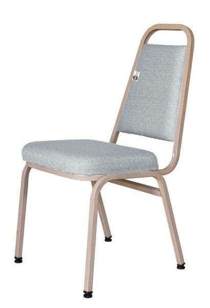 Cadeira Empilhável para Hotelaria Linha Hotel Jersey Cinza Cadeira Empilhável para Hotelaria Linha Hotel Jersey Cinza