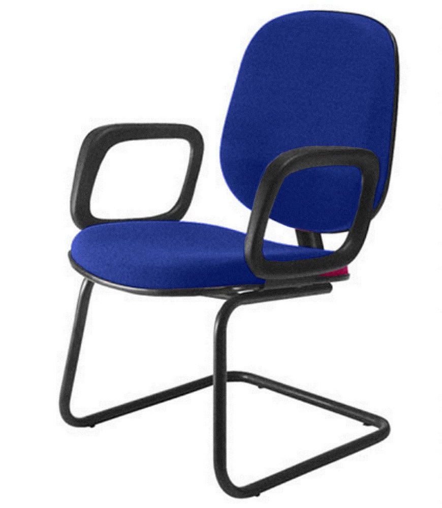 Cadeira para Igrejas Evangélicas Diretor Interlocutor para Escritório Linha Uno Azul Cadeira para Igrejas Evangélicas Diretor Interlocutor para Escritório Linha Uno Azul