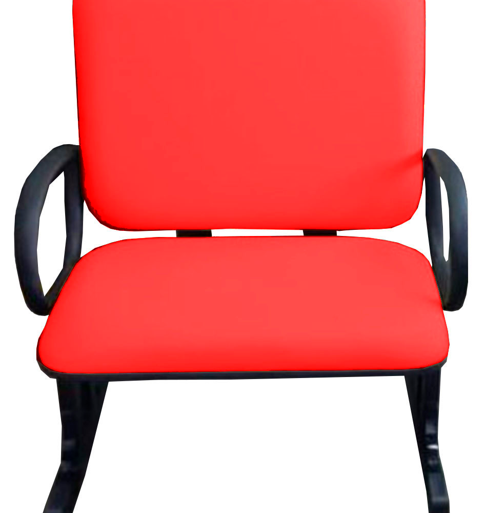 Cadeira de Escritório Linha Padova Suporta até 250kg Vermelho Cadeira de Escritório Linha Padova Suporta até 250kg Vermelho