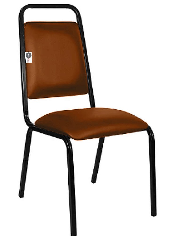 Cadeira Empilhável para Hotelaria Linha Hotel Fremont Marrom Cadeira Empilhável para Hotelaria Linha Hotel Fremont Marrom