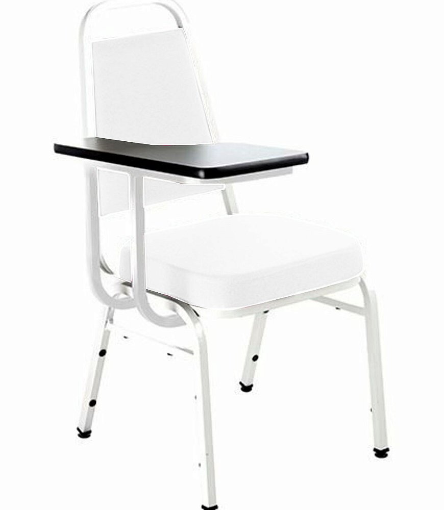 Cadeira Universitária Empilhável Linha Hotel Plus Branco Cadeira Universitária Empilhável Linha Hotel Plus Branco