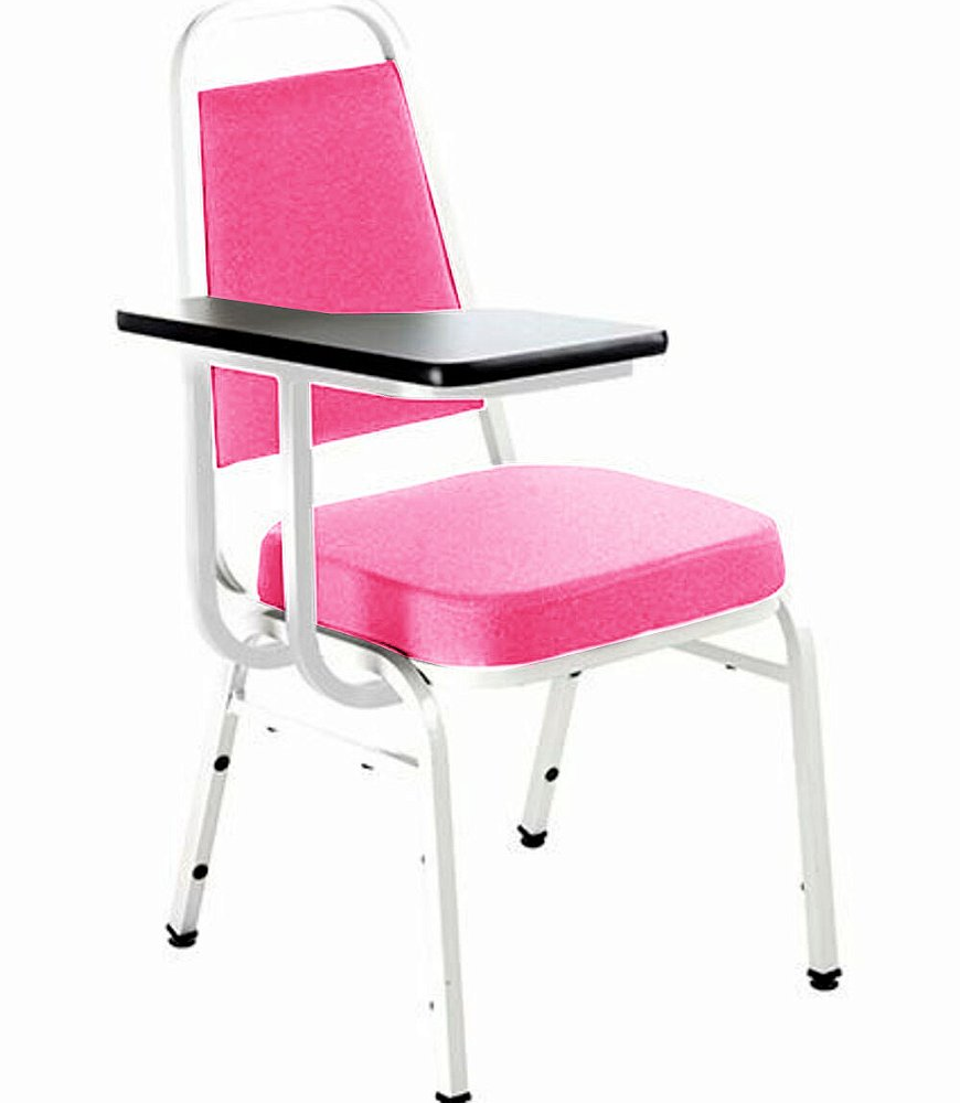 Cadeira Universitária Empilhável Linha Hotel Plus Rosa Cadeira Universitária Empilhável Linha Hotel Plus Rosa