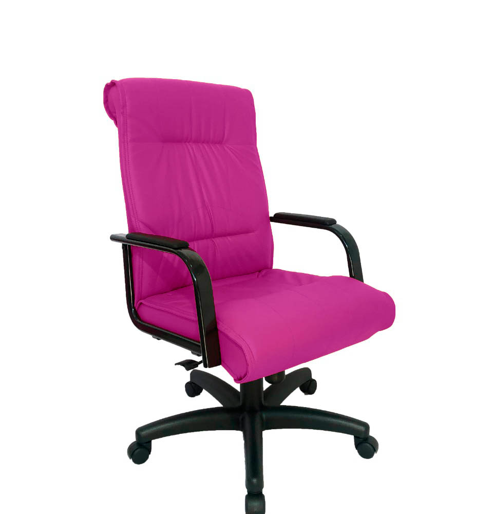 Cadeira Diretor Para Escritório Linha Itália Rosa Cadeira Diretor Para Escritório Linha Itália Rosa