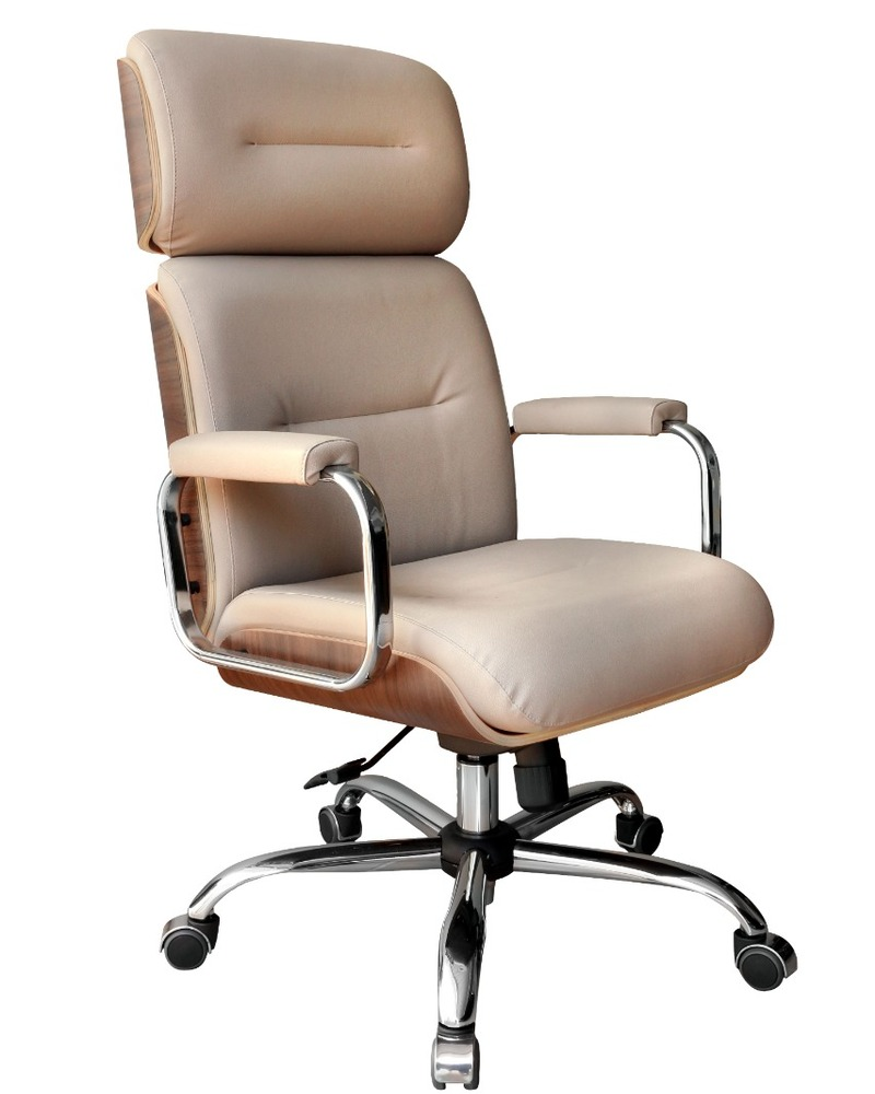 Cadeira Eames Presidente Linha Capa em Madeira Marrom Cadeira Eames Presidente Linha Capa em Madeira Marrom