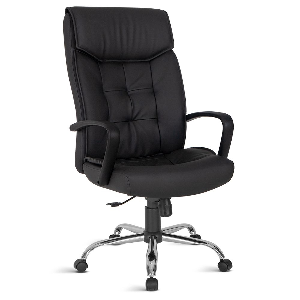 Cadeira para Escritório Presidente Linha Gênova Preto Cadeira para Escritório Presidente Linha Gênova Preto