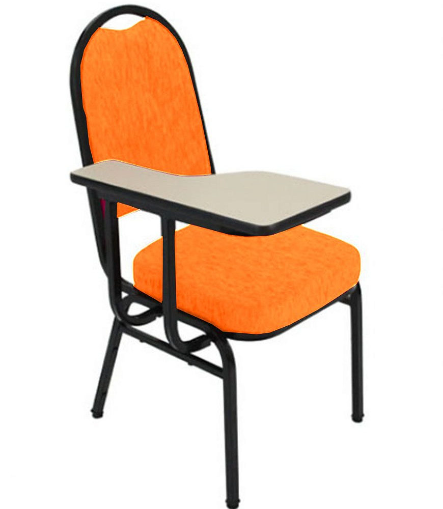 Cadeira Universitária para Auditório Linha Hotel Laranja Cadeira Universitária para Auditório Linha Hotel Laranja