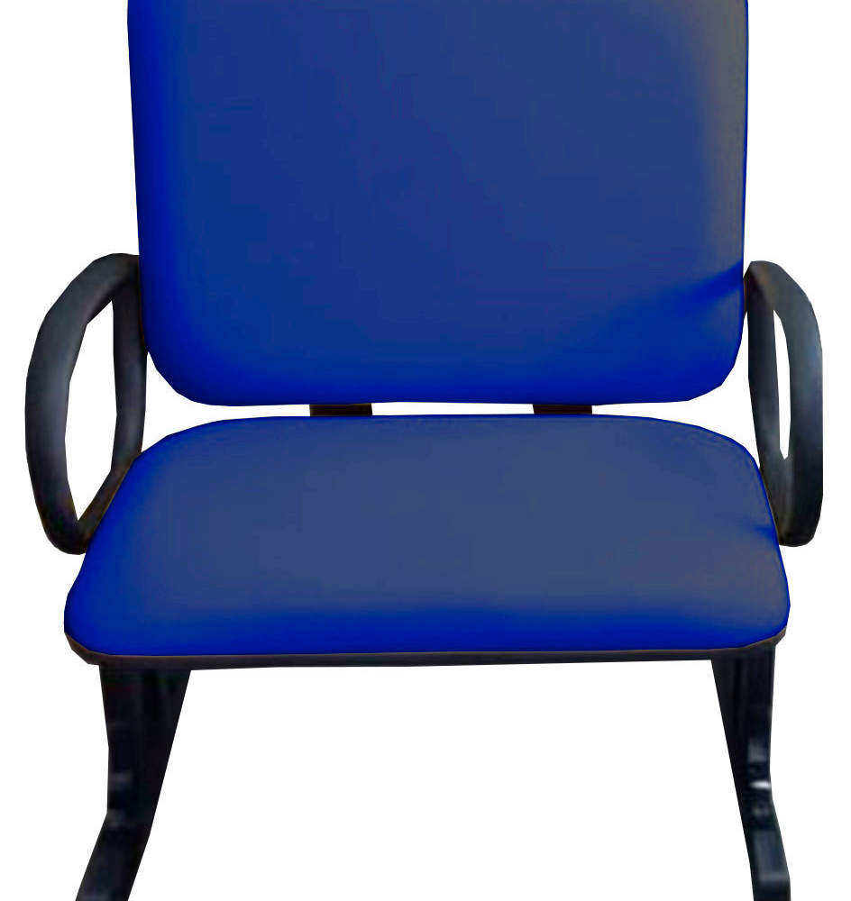 Cadeira de Escritório Linha Messina Suporta até 250kg Azul Cadeira de Escritório Linha Messina Suporta até 250kg Azul
