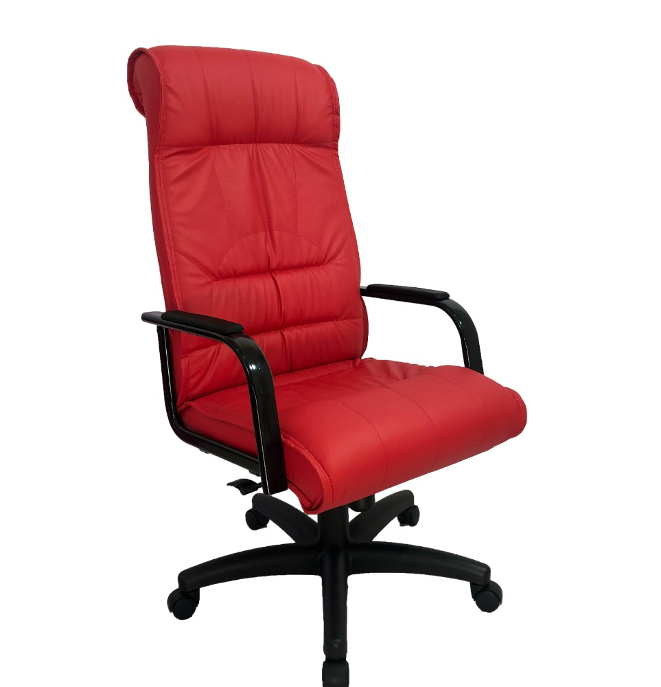 Cadeira Presidente Para Escritório Linha Itália Vermelho Cadeira Presidente Para Escritório Linha Itália Vermelho