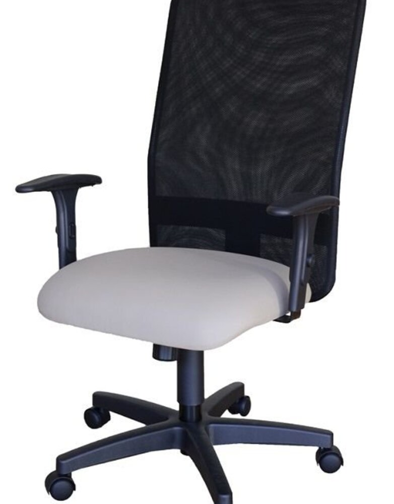 Cadeira Para Escritório Encosto Em Tela Mesh Peruggia Cinza Cadeira Para Escritório Encosto Em Tela Mesh Peruggia Cinza