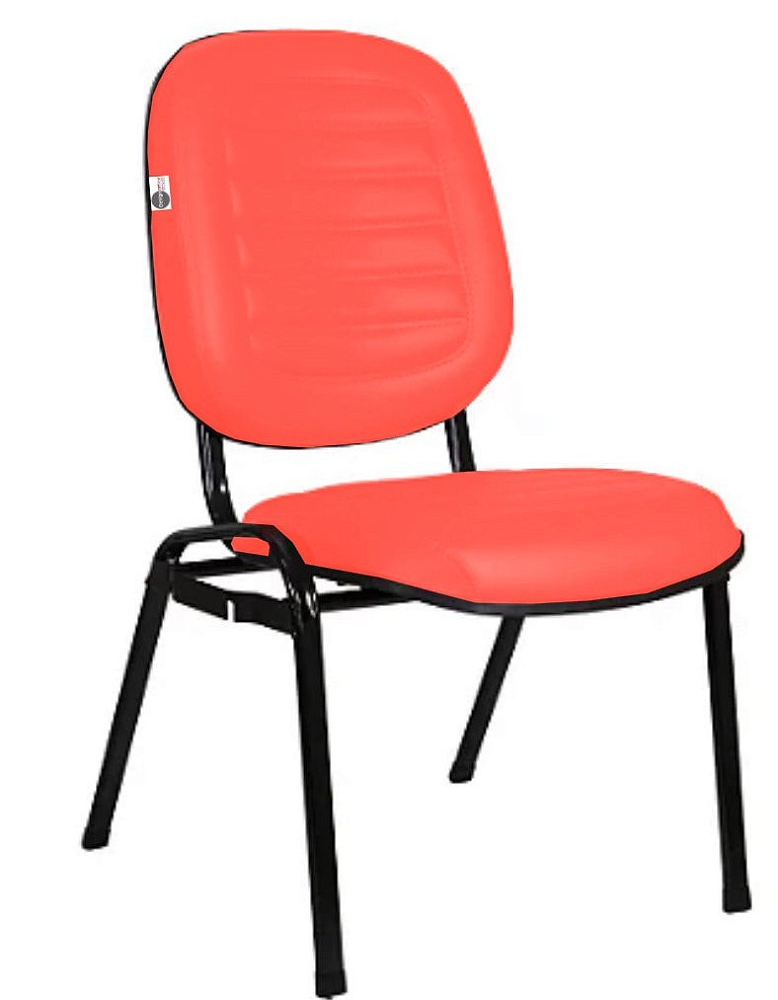 Cadeira Empilhável para Igrejas Evangélicas Linha Holy Vermelho Cadeira Empilhável para Igrejas Evangélicas Linha Holy Vermelho