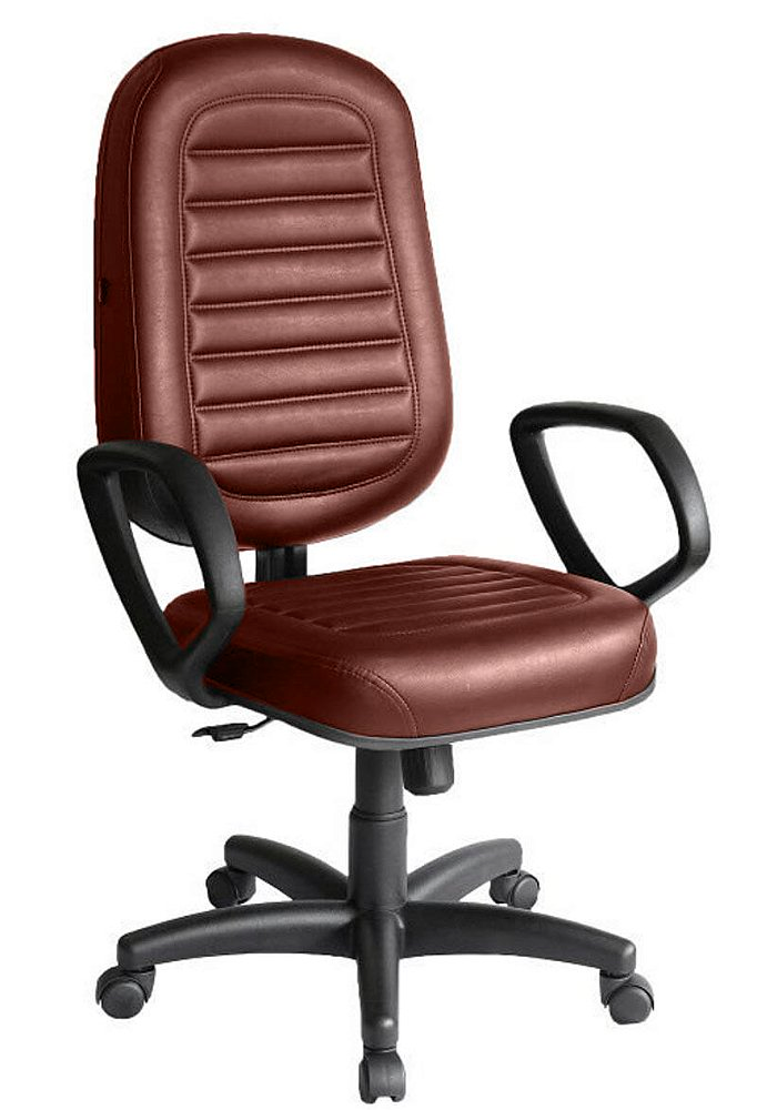 Cadeira Presidente para Escritório Linha Blenda Vermelho Cadeira Presidente para Escritório Linha Blenda Vermelho