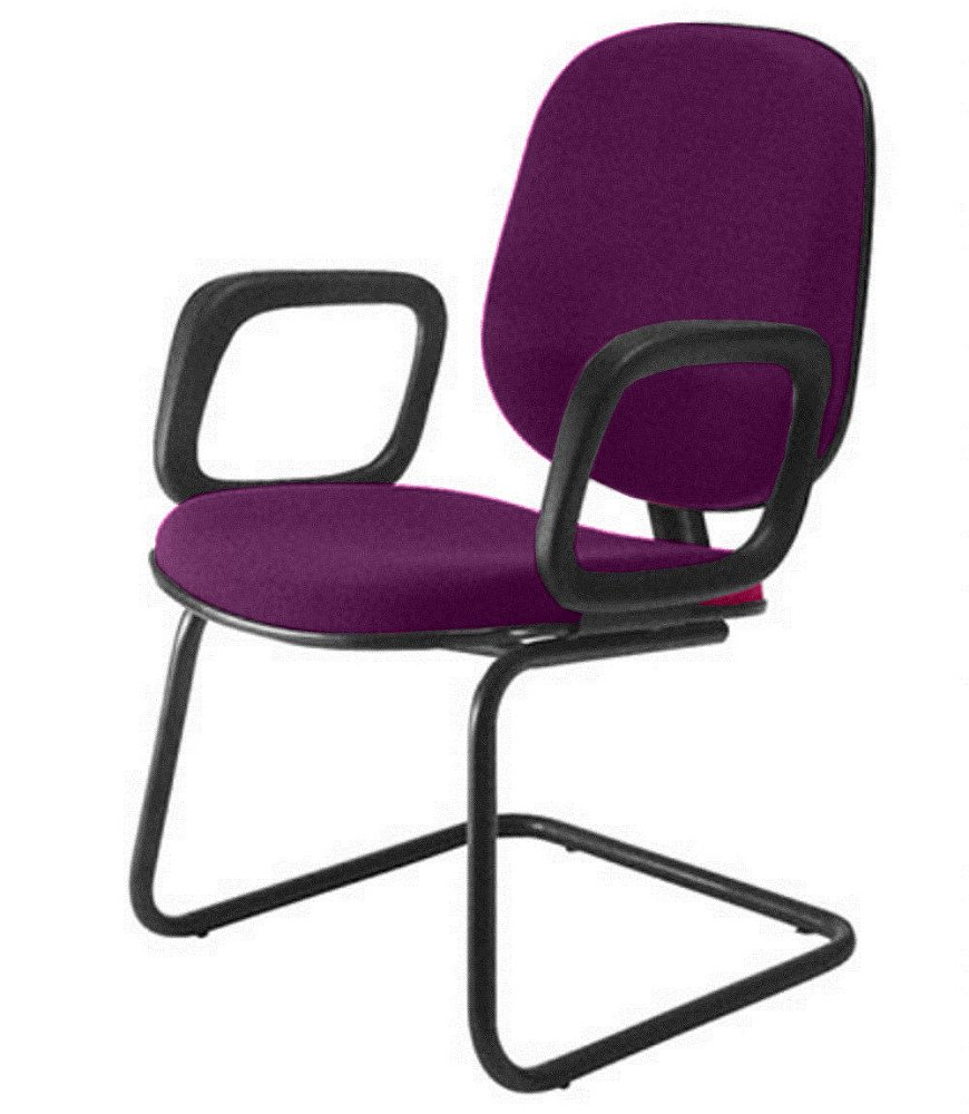 Cadeira para Igrejas Evangélicas Diretor Interlocutor para Escritório Linha Uno Roxo Cadeira para Igrejas Evangélicas Diretor Interlocutor para Escritório Linha Uno Roxo