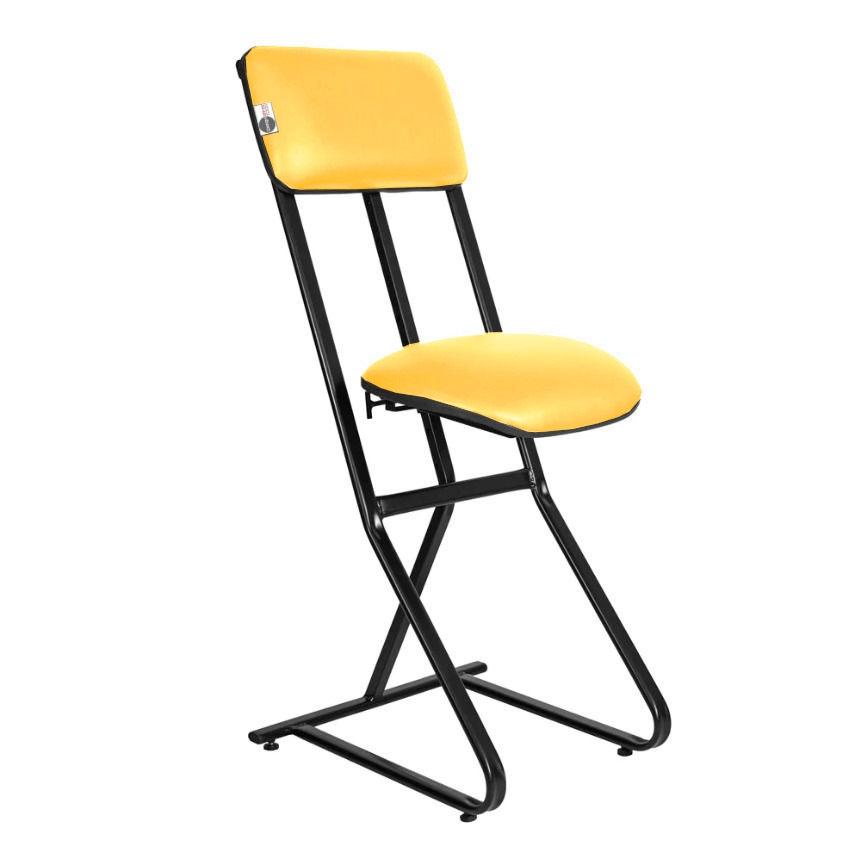Banqueta para Seguranças, Vigilantes e Vigias Linha Security Amarelo Banqueta para Seguranças, Vigilantes e Vigias Linha Security Amarelo
