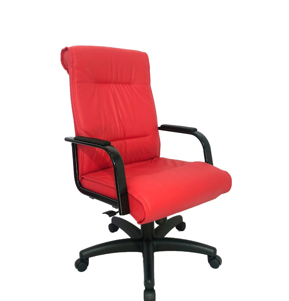 Cadeira Diretor Para Escritório Linha Itália Vermelho Cadeira Diretor Para Escritório Linha Itália Vermelho
