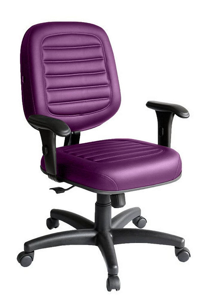 Cadeira Diretor para Escritório Linha Blenda Roxo