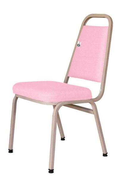 Cadeira Empilhável para Hotelaria Linha Hotel Jersey Rosa Cadeira Empilhável para Hotelaria Linha Hotel Jersey Rosa